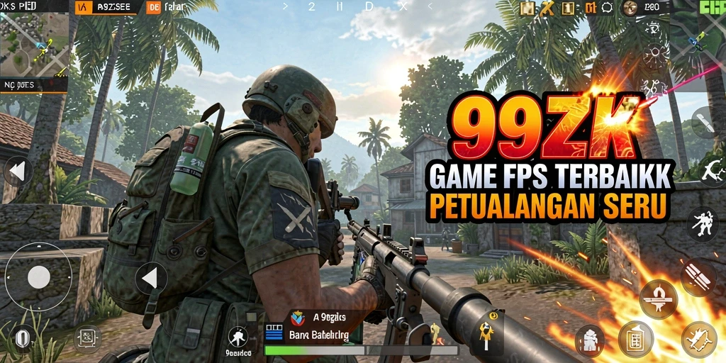 Gameplay seru dan penuh aksi di 99ZK.