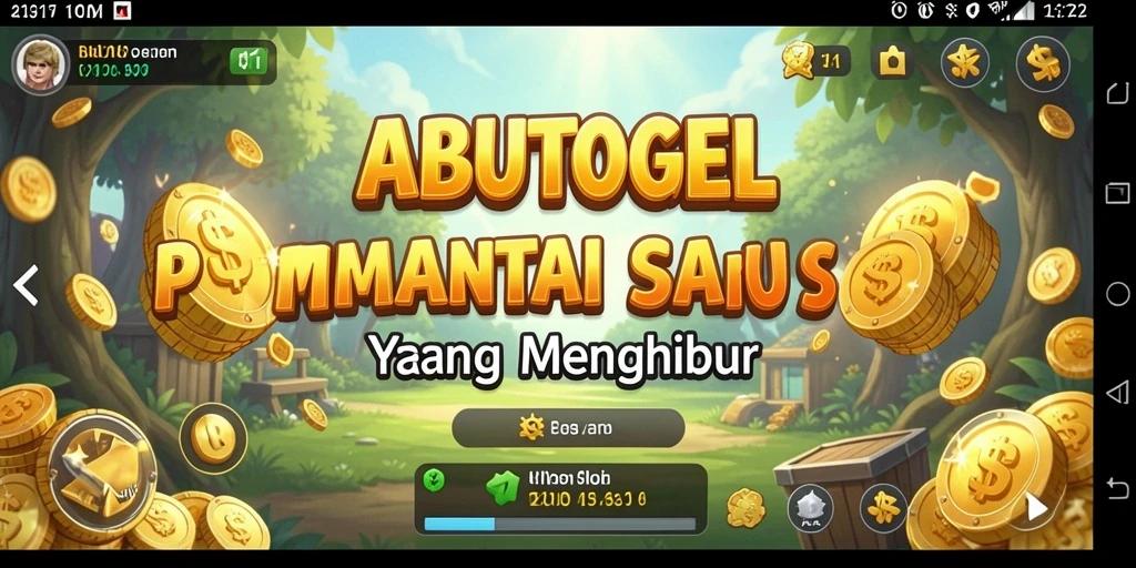Tampilan gameplay ABUTOGEL yang menarik dan mengasyikkan.