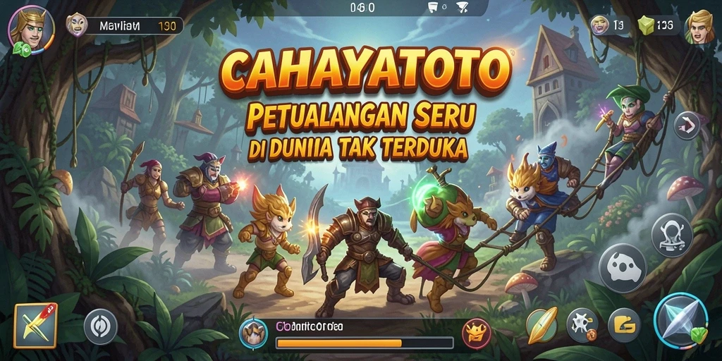 Screenshot dari gameplay CAHAYATOTO yang menampilkan momen petualangan seru.