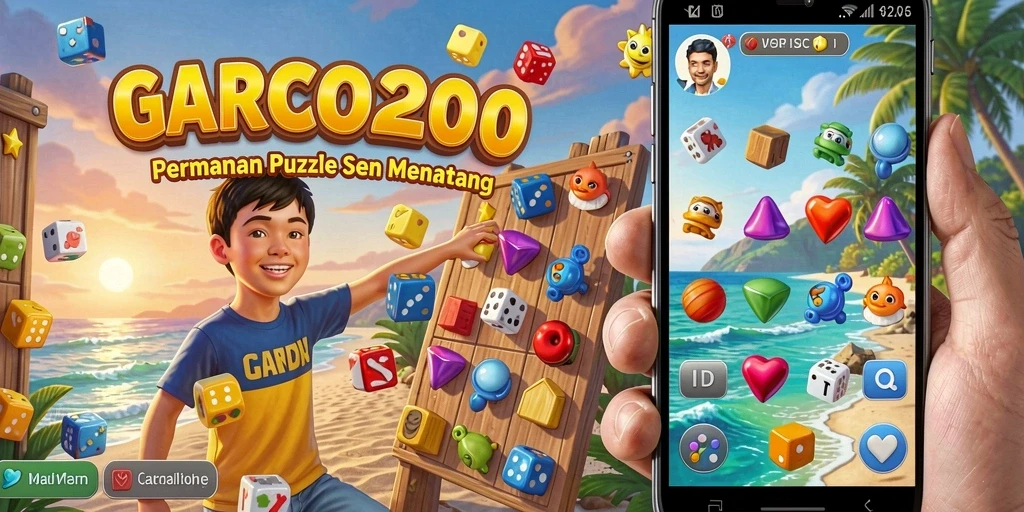 Gameplay seru GARCO200 dengan berbagai teka-teki menantang.