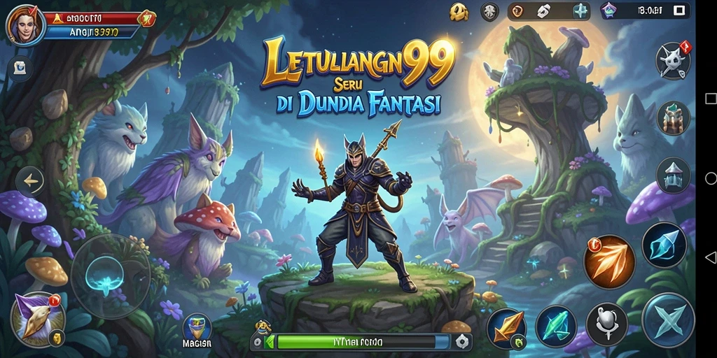 Tampilan gameplay LANGIT99 dengan aksi petualangan yang mendebarkan.