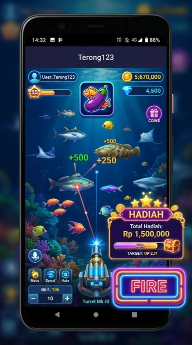 Screenshot dari kategori aplikasi terpopuler di terong123.